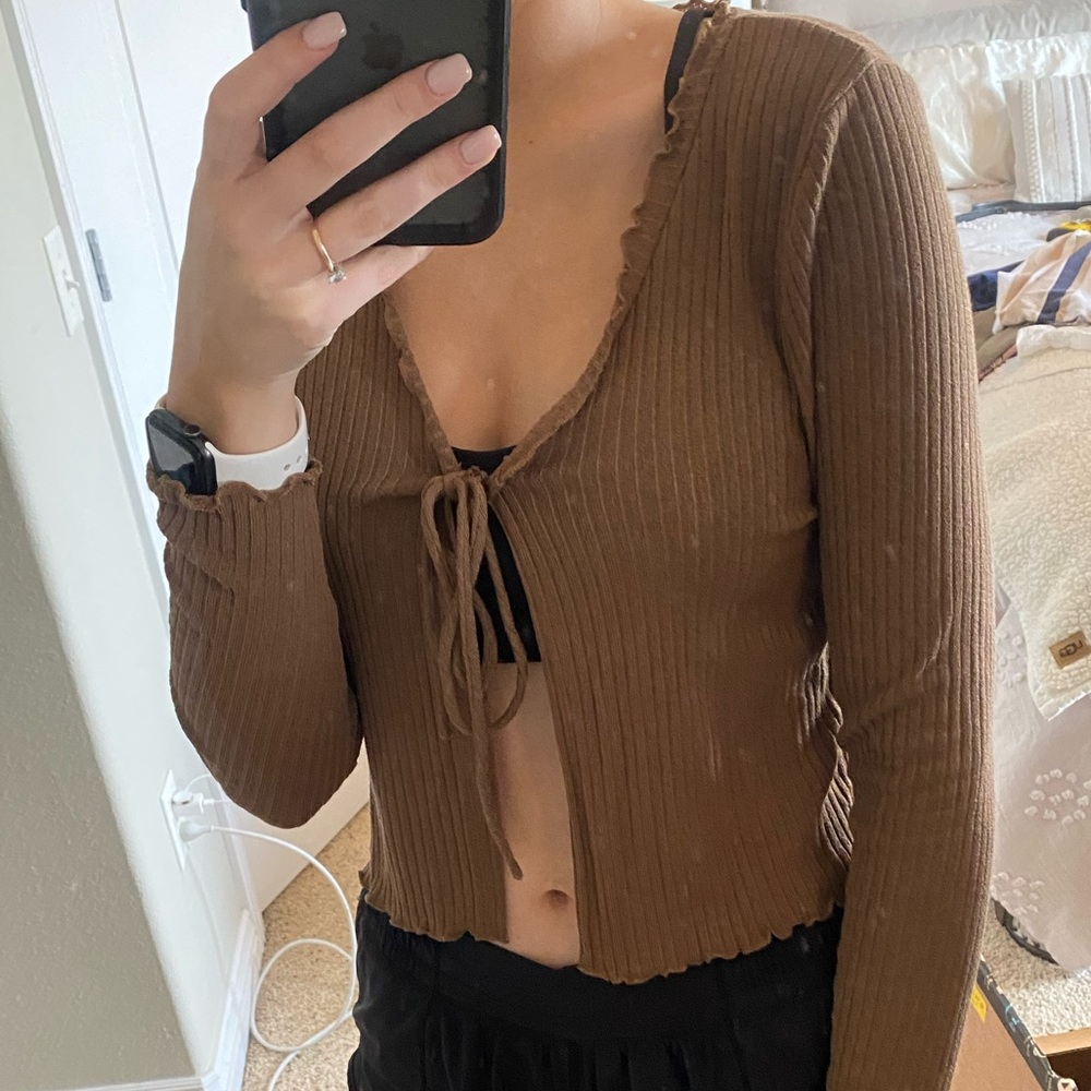 Brown Cardigan